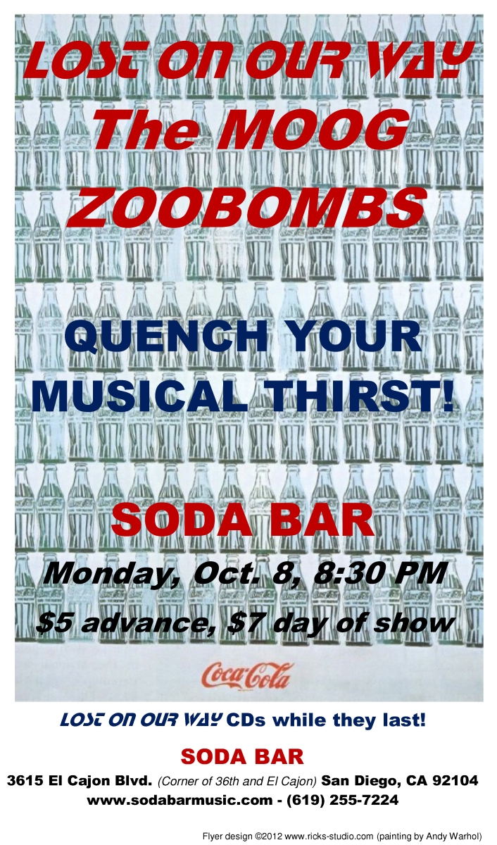 Soda Bar, Oct. 8, 2012